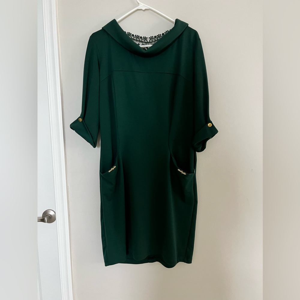 Beautiful formal green dress